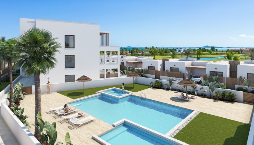 Apartments · New Build · Alcázares, Los · Serena Golf