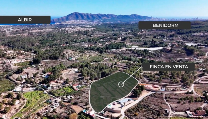 Parcela · Reventa · La nucia · 4089