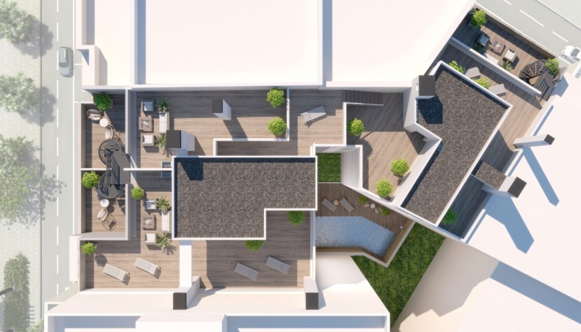 Penthouses · New Build · Alicante · Centro