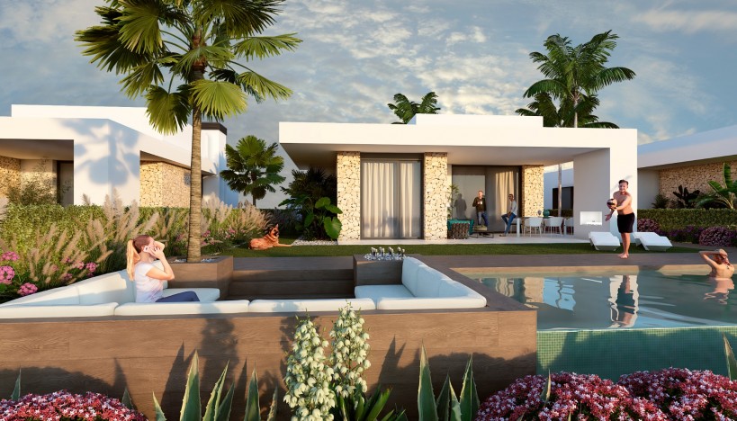 Villas de lujo · Nueva construcción  · Orihuela Costa · la Finca Golf