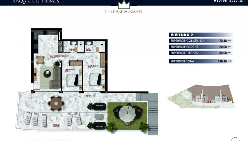 Nueva construcción  - Apartamento  · Finestrat · Balcón de Finestrat-Terra Marina