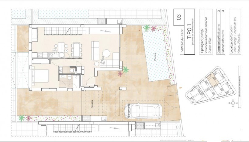 Nouvelle construction - Villas · Hondón de las Nieves