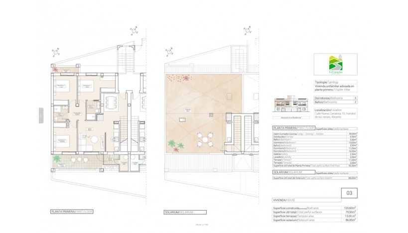Nouvelle construction - Appartement · Hondón de las Nieves