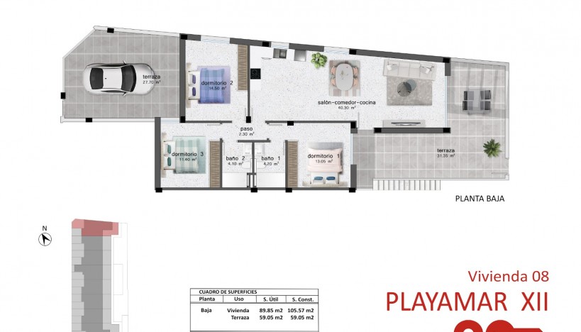 New Build - Apartamento · Pilar de la Horadada