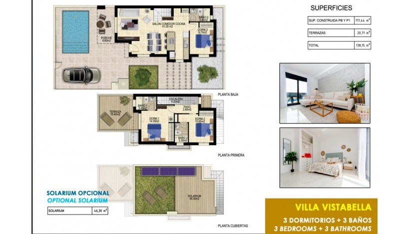Nueva construcción  - Villas · Orihuela · Entrenaranjos