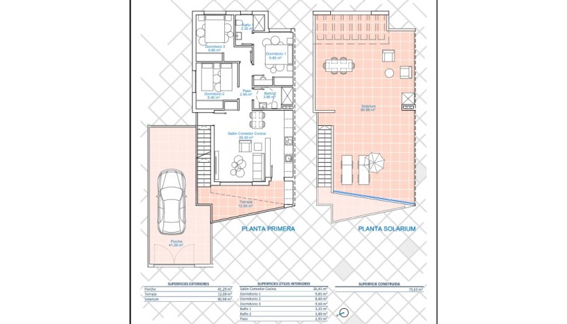 Nueva construcción  - Bungalows · Pilar de la Horadada · Barrio Las Segundas