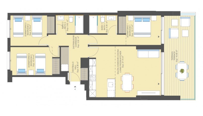 Nueva construcción  - Apartamento  · Orihuela Costa · Campoamor