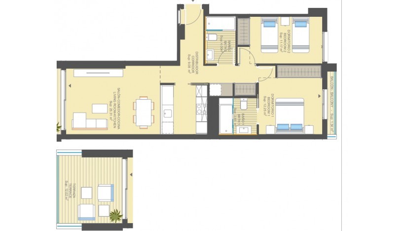 Nueva construcción  - Apartamento  · Orihuela Costa · Campoamor